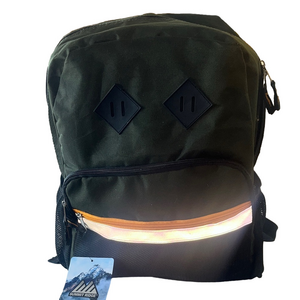 Summit Ridge Green Backpack with Mesh side pockets
